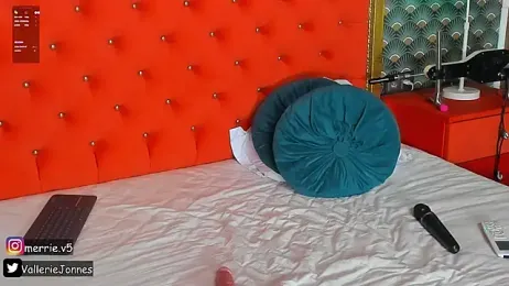 VallerieJones — Stripchat recorded stream screenshot (22 Feb 2026)