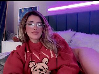 Skye Rhodes — Flirt4free recorded stream screenshot (23 Feb 2026)