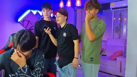 Houseofwarrios — Stripchat recorded stream screenshot (24 Feb 2026)