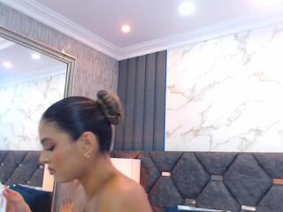 Eimy Ambani — Flirt4free recorded stream screenshot (24 Feb 2026)