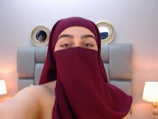 Aliah Manzur — Flirt4free recorded stream screenshot (24 Feb 2026)