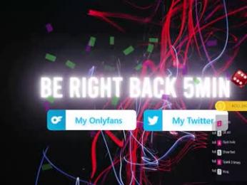 alliecrowns — Chaturbate recorded stream screenshot (25 Feb 2026)