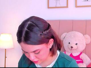 Bella Fontana — Flirt4free recorded stream screenshot (25 Feb 2026)