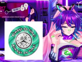 projektmelody — Chaturbate recorded stream screenshot (26 Feb 2026)