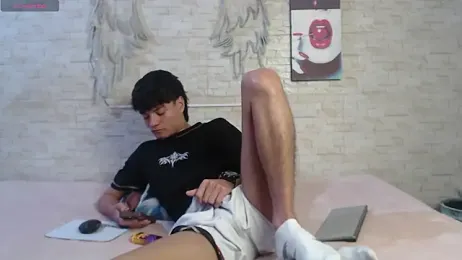 axel_milo_kairo_and_noa — Stripchat recorded stream screenshot (06 Mar 2026)