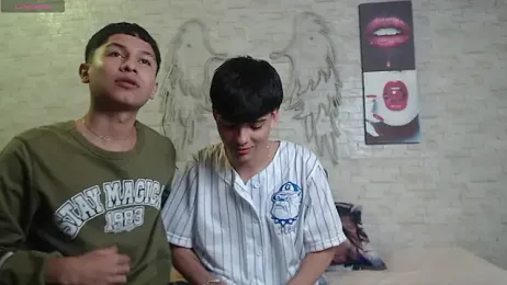 axel_milo_kairo_and_noa — Stripchat recorded stream screenshot (06 Mar 2026)