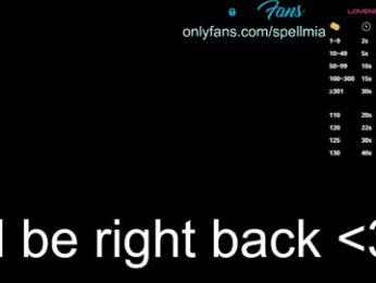 miaspell — Chaturbate recorded stream screenshot (06 Mar 2026)