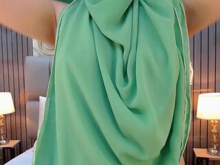 Aliah Manzur — Flirt4free recorded stream screenshot (09 Mar 2026)