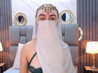 Aliah Manzur — Flirt4free recorded stream screenshot (17 Mar 2026)