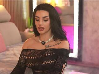 Amy Blair — Flirt4free recorded stream screenshot (24 Mar 2026)