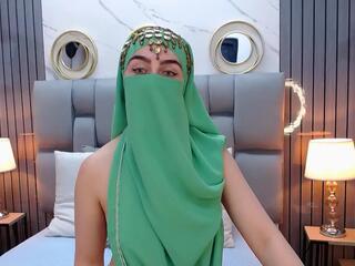 Aliah Manzur — Flirt4free recorded stream screenshot (24 Mar 2026)