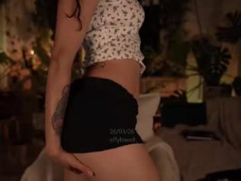 effylowell_ — Chaturbate recorded stream image, 27.03.2026 02:10