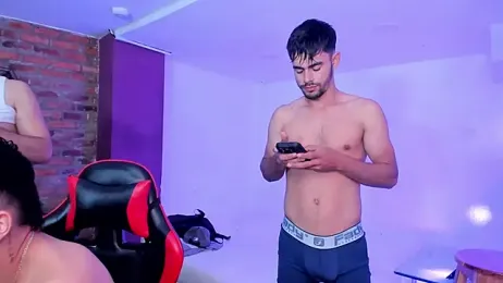 Spaceboys18 — Stripchat recorded stream screenshot (27 Mar 2026)