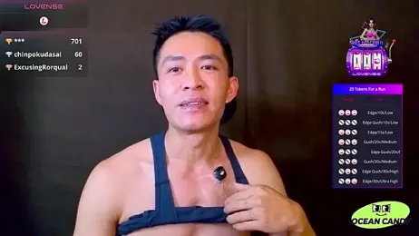 OceanCandy — Stripchat recorded stream screenshot (27 Mar 2026)