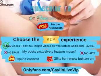 caylin — Chaturbate recorded stream image, 23.04.2026 03:20
