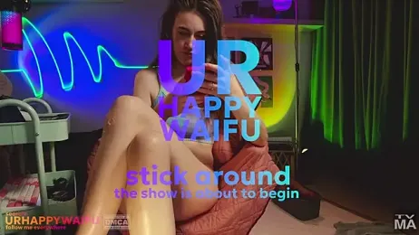 urhappywaifu — Stripchat recorded stream image, 22.07.2026 02:00