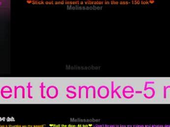 melissaober — Chaturbate recorded stream image, 22.07.2026 07:00