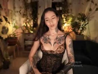 effylowell_ — Chaturbate recorded stream image, 06.08.2026 01:50