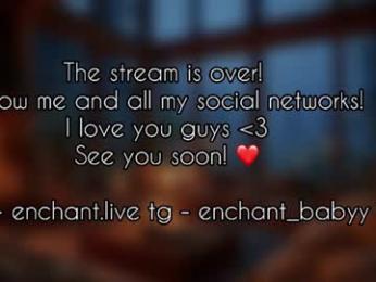 enchant_baby_ — Chaturbate recorded stream image, 20.08.2026 22:10