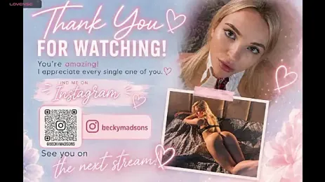 beckymadsons — Stripchat recorded stream image, 07.09.2026 11:10