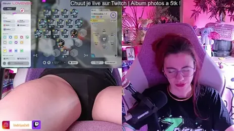 Indriya2x0 — Stripchat recorded stream image, 21.09.2026 19:50