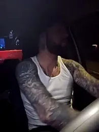 Beardedtattood — Stripchat recorded stream screenshot (21 Mar 2025)