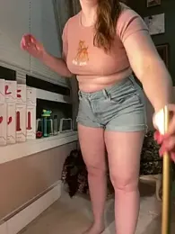 GingerSnap33 — Stripchat recorded stream screenshot (04 Feb 2025)