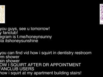 honey_sunshine — Chaturbate recorded stream image, 15.04.2025 10:00
